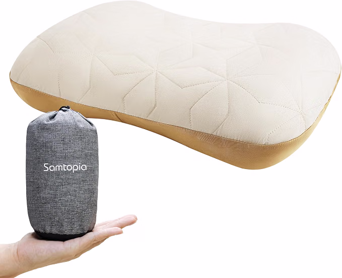 Inflatable Camping Travel Pillow